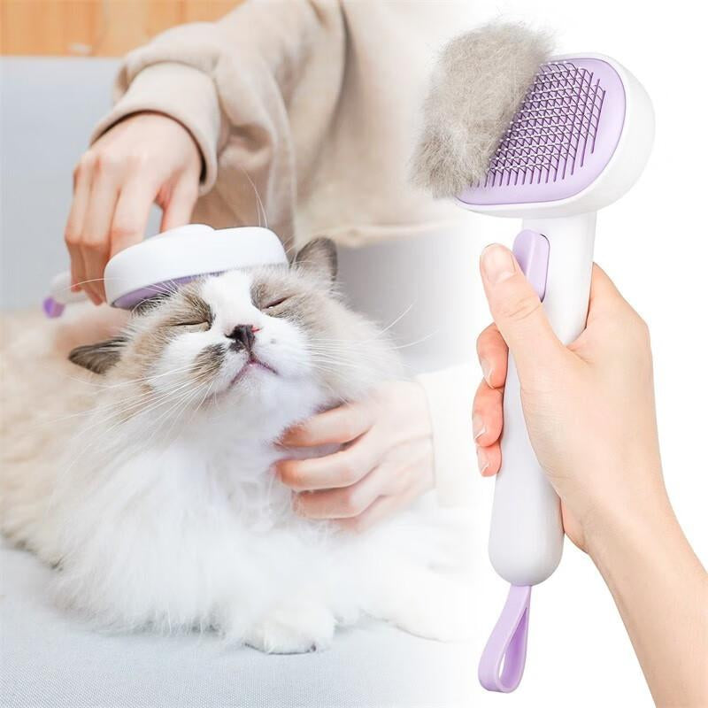 For Short Haired Cats Massage Shedding Home Use | Aumuca Cat Brushes Package