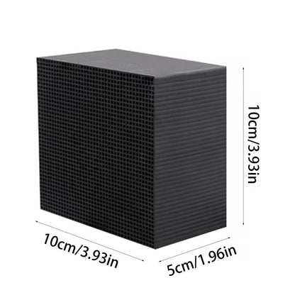 Water Trough Purifier Cube Fish Tank Water Purifier Ultra Strong Filtration and Absorption Activate Carbon Aquarium Water