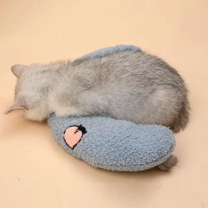 Pet Little Pillow Fashion Neck Protector Deep Sleep Puppy Kitten U-Shaped Pillow Dog Cat Headrest Sleeping Pillow Pet Supplies